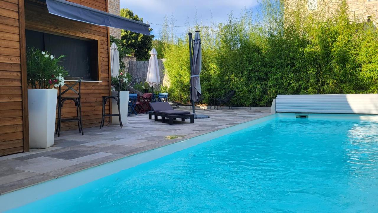 Le Mas Rolland, Piscine Chauffee & Spa - Millau - Gorges Du Tarn Compeyre Eksteriør billede