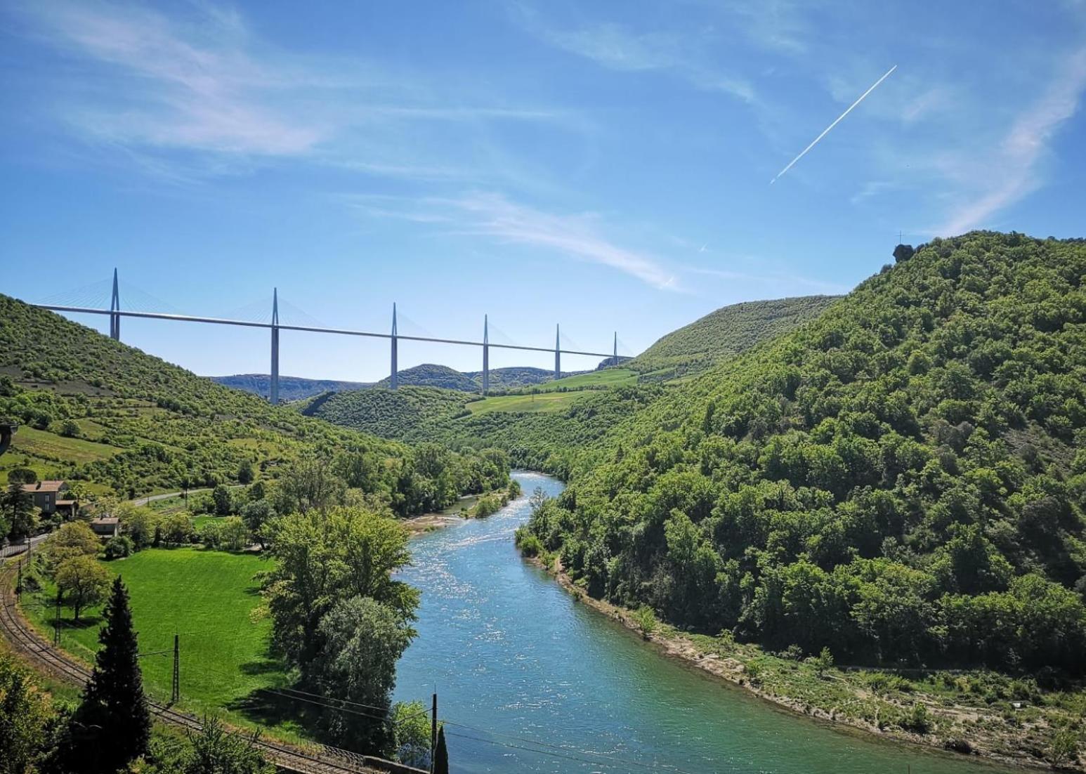 Le Mas Rolland, Piscine Chauffee & Spa - Millau - Gorges Du Tarn Compeyre Eksteriør billede
