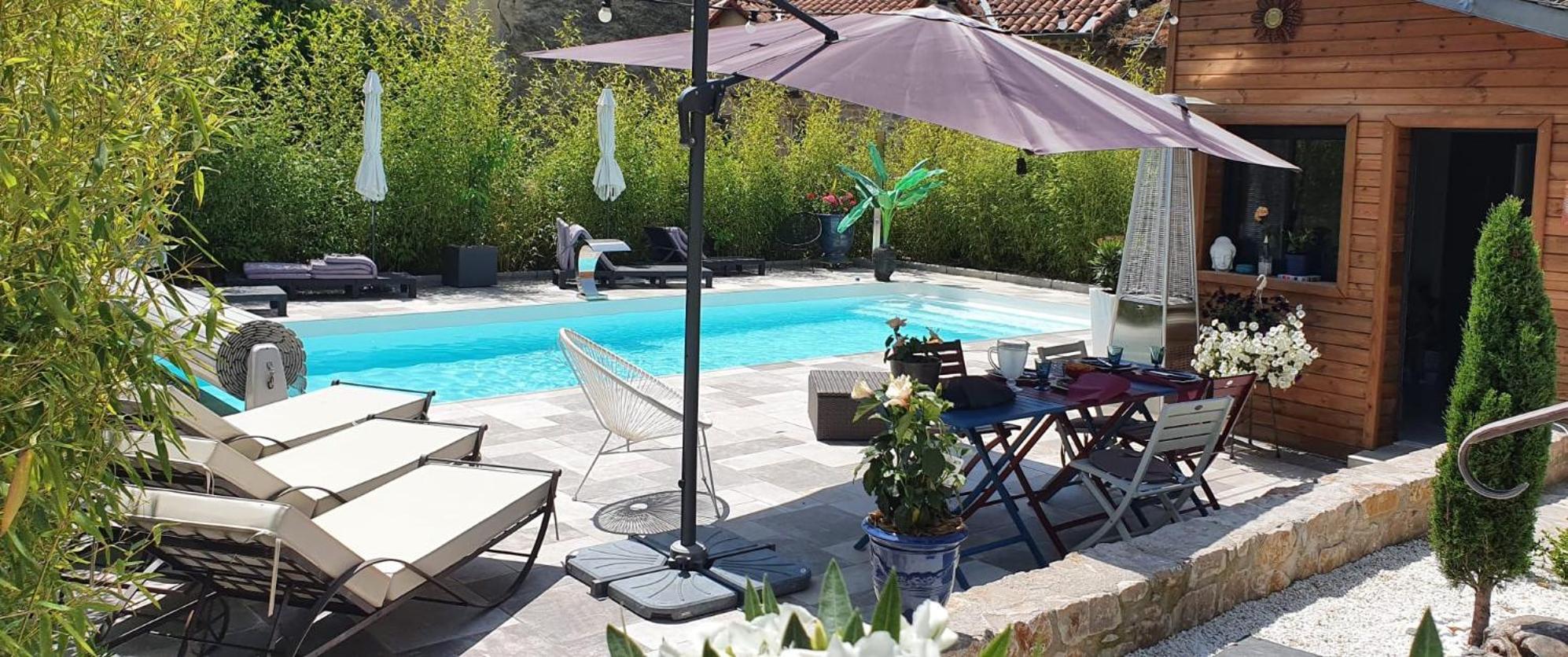 Le Mas Rolland, Piscine Chauffee & Spa - Millau - Gorges Du Tarn Compeyre Eksteriør billede